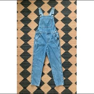Top shop Moto Denim Overall